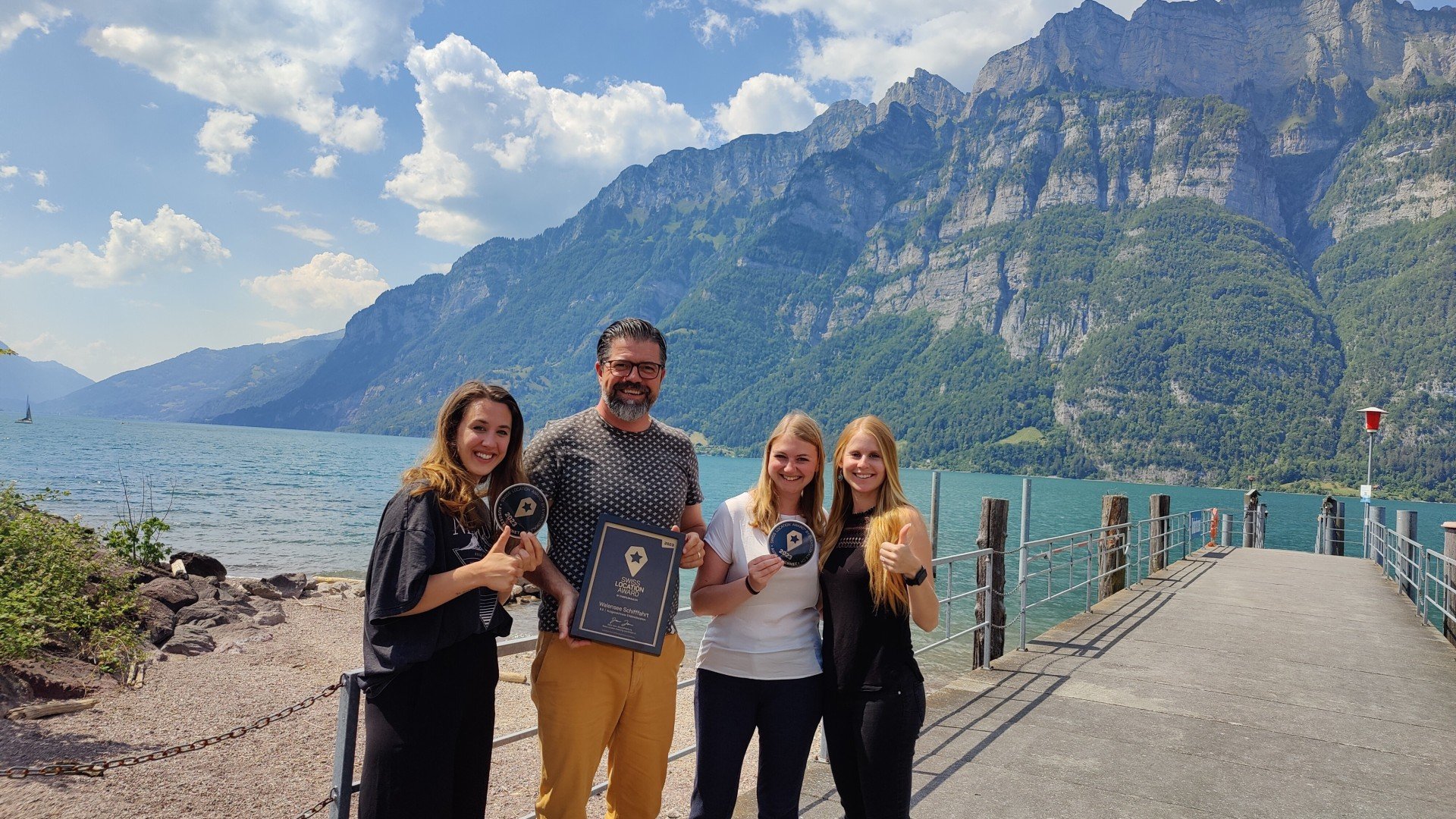 Walensee Schifffahrt | 8.5 Punkte | Ausgezeichnete Erlebnislocation