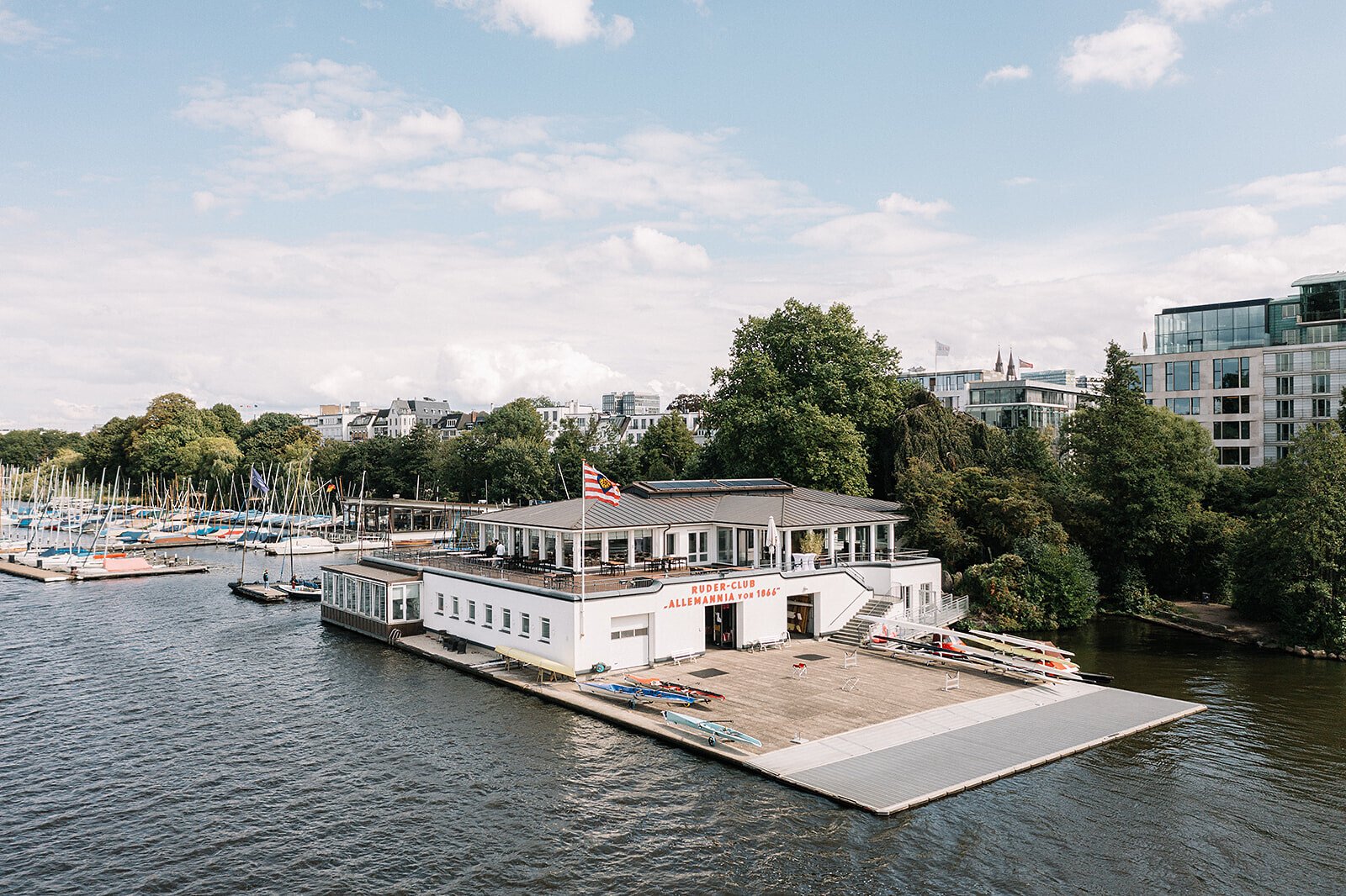 An der Alster - By Gerresheim