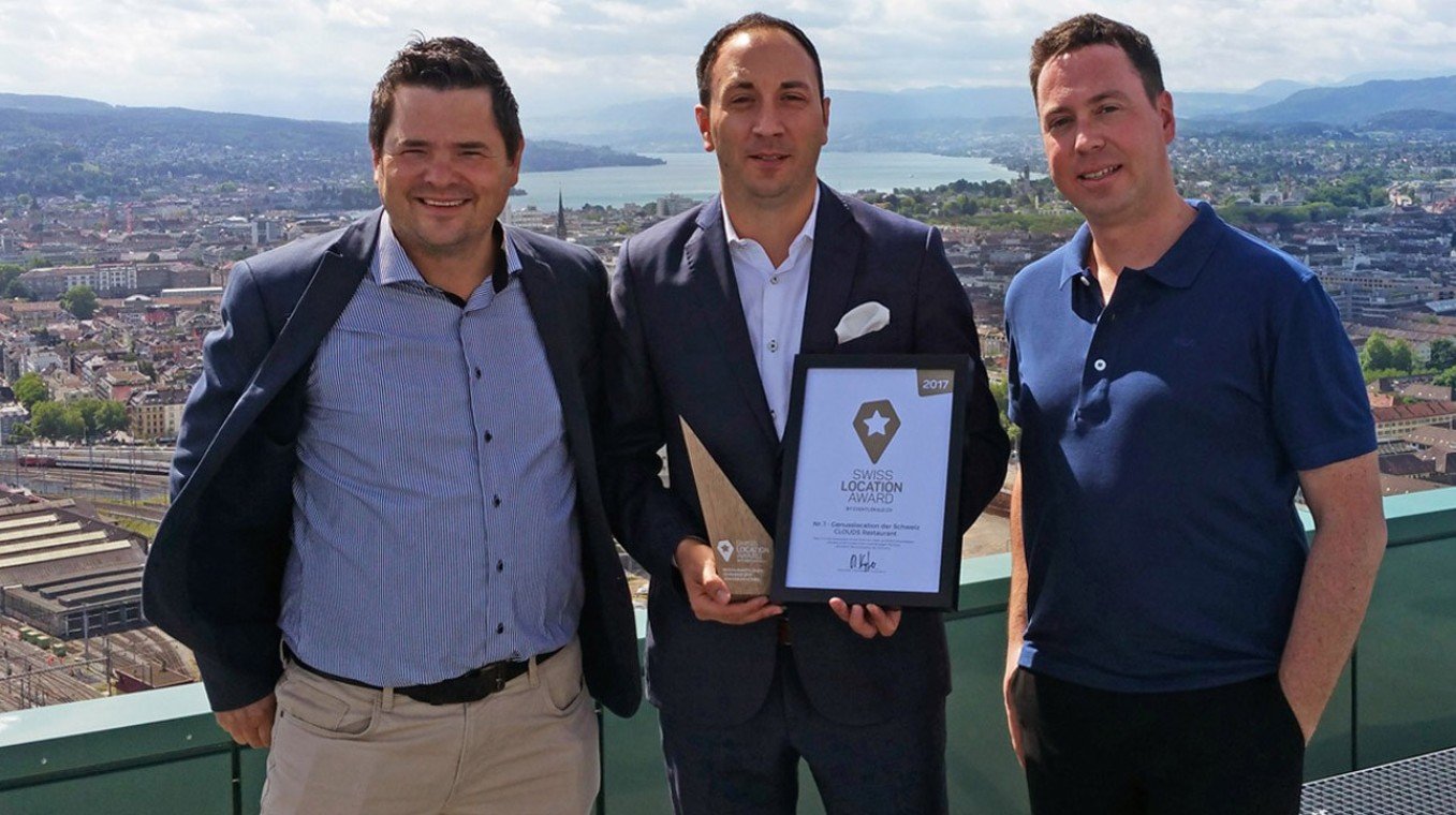 Bild: Restaurant Clouds, Gewinner Kategorie "Genusslocations"