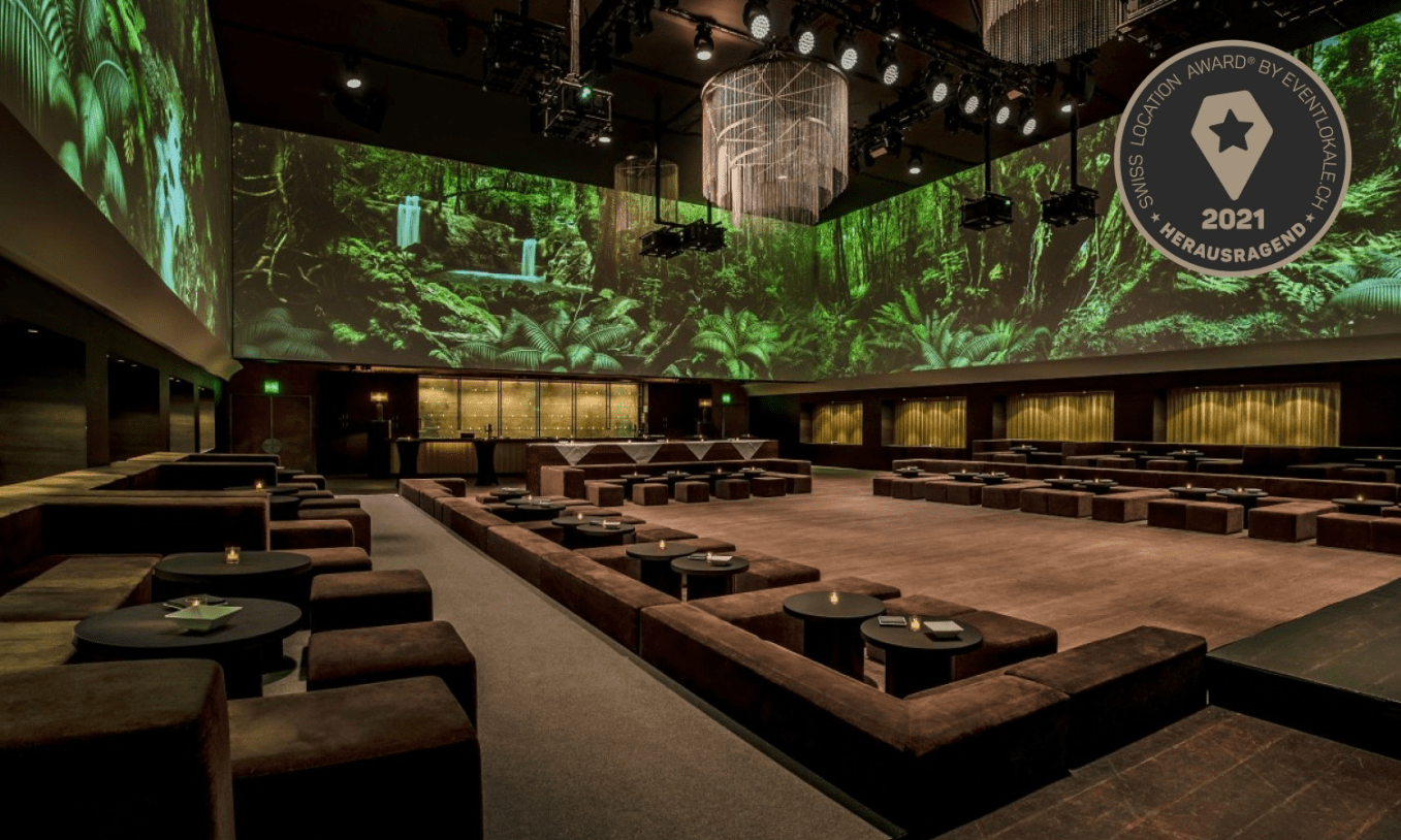 Kategorie Eventlocations: 9.3 | AURA Event Location | Zürich