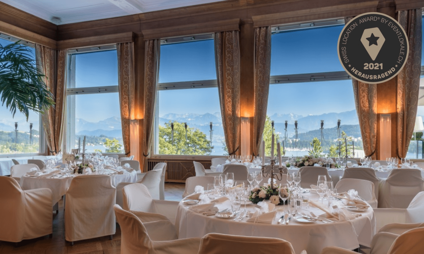 Kategorie Hochzeitslocations: 9.3 | ART DECO HOTEL MONTANA | Luzern