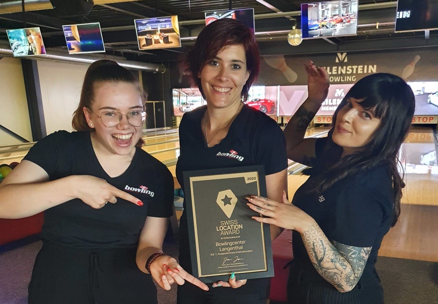 Bowlingcenter Langenthal | 8.6 Punkte | Ausgezeichnete Erlebnislocation